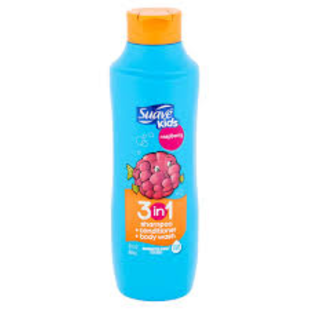 SUAVE KIDS 3 IN 1 RASPBERRY 665ML